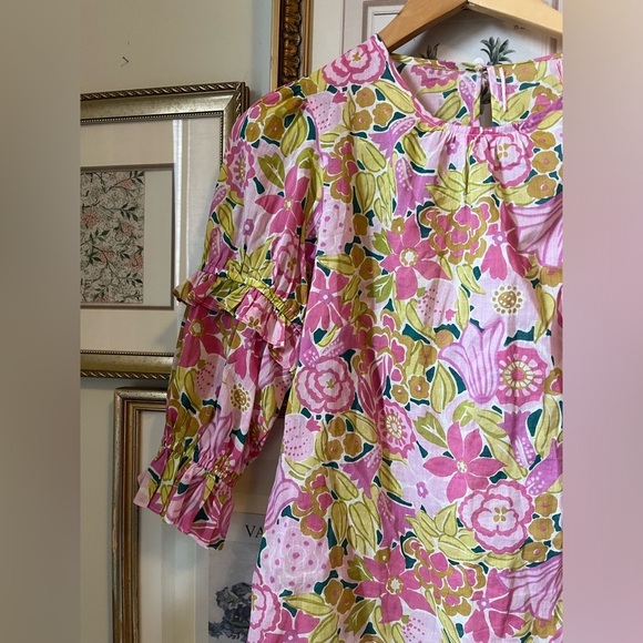 BANJANAN chloe top in crocus XS - Picture 7 of 15